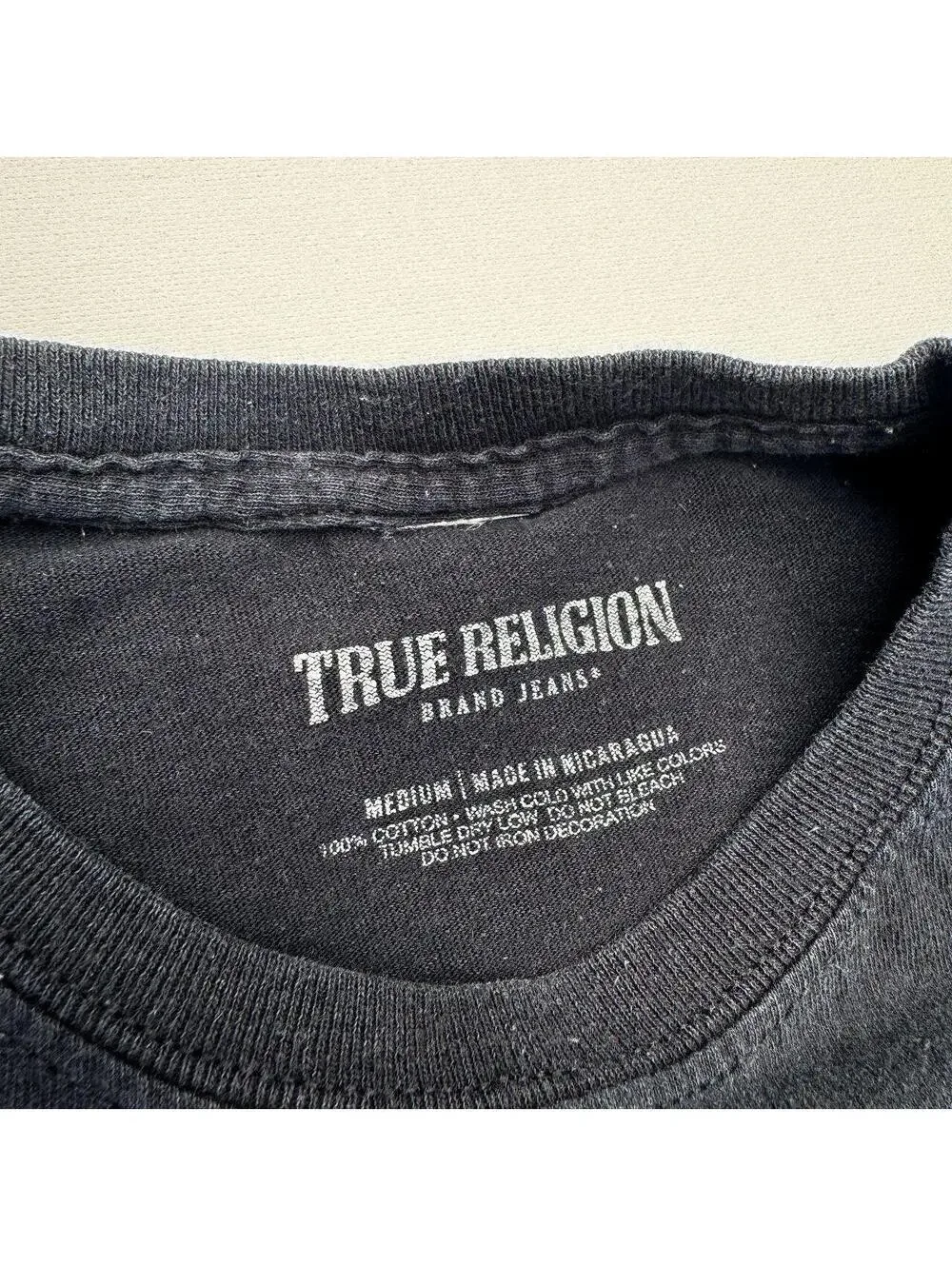 True Religion Crafted With Pride Buddha Tee